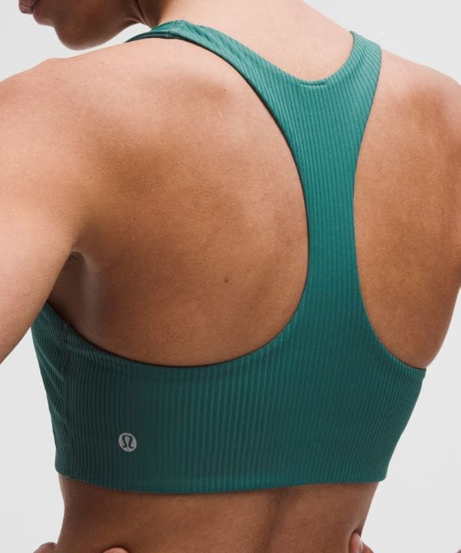 lululemon All-Time Hero Ribbed Sports Bra *Medium Support, B/C Cup - Deep Marina