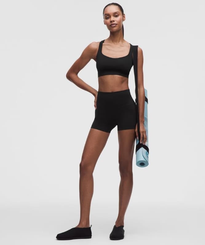lululemon FlexyFlex Strappy Yoga Bra *Light Support, A-C Cups - Black