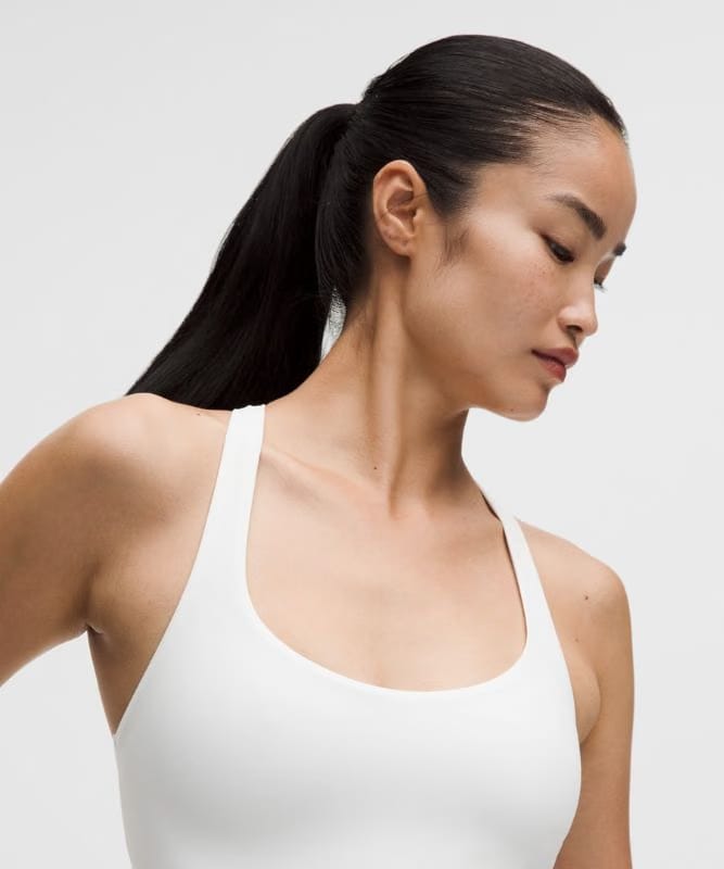lululemon FlexyFlex Strappy Yoga Bra *Light Support, A-C Cups - White