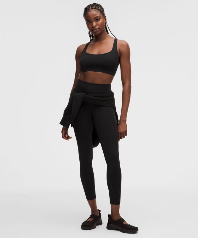 lululemon FlexyFlex Strappy Yoga Bra *Light Support, D-DDD Cups - Black