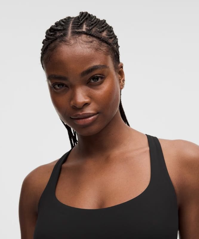 lululemon FlexyFlex Strappy Yoga Bra *Light Support, D-DDD Cups - Black