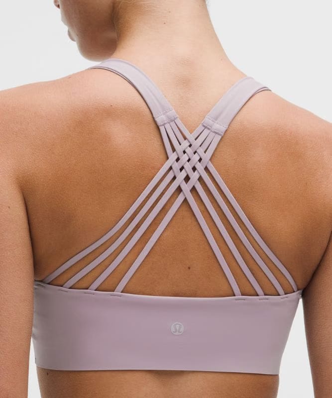 lululemon FlexyFlex Strappy Yoga Bra *Light Support, D-DDD Cups - Lotus Lavender