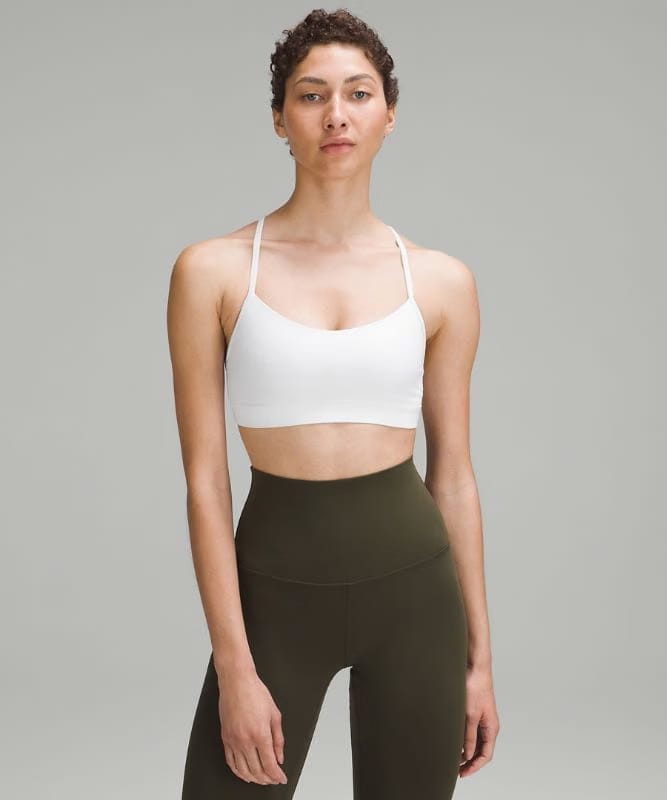 lululemon Flow Y Bra Nulu *Light Support, A–C Cups - Black