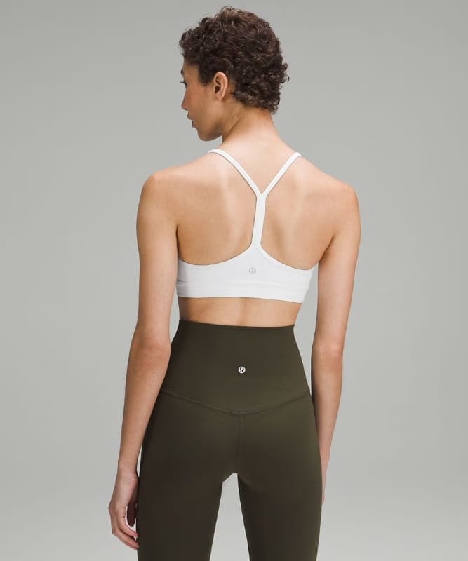 lululemon Flow Y Bra Nulu *Light Support, A–C Cups - Black