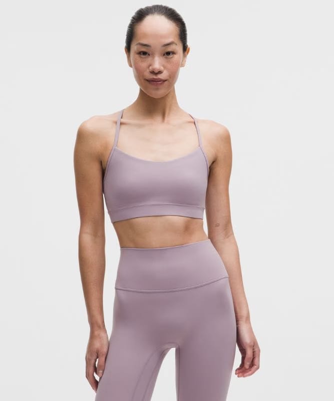 lululemon Flow Y Bra Nulu *Light Support, B/C Cup Asia Fit - Lotus Lavender