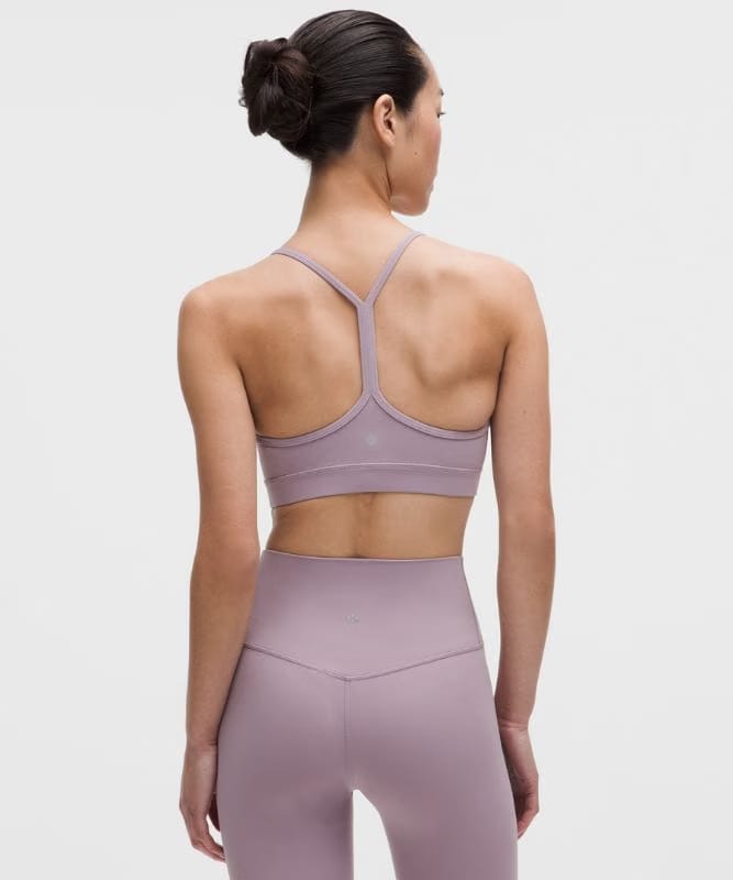 lululemon Flow Y Bra Nulu *Light Support, B/C Cup Asia Fit - Lotus Lavender