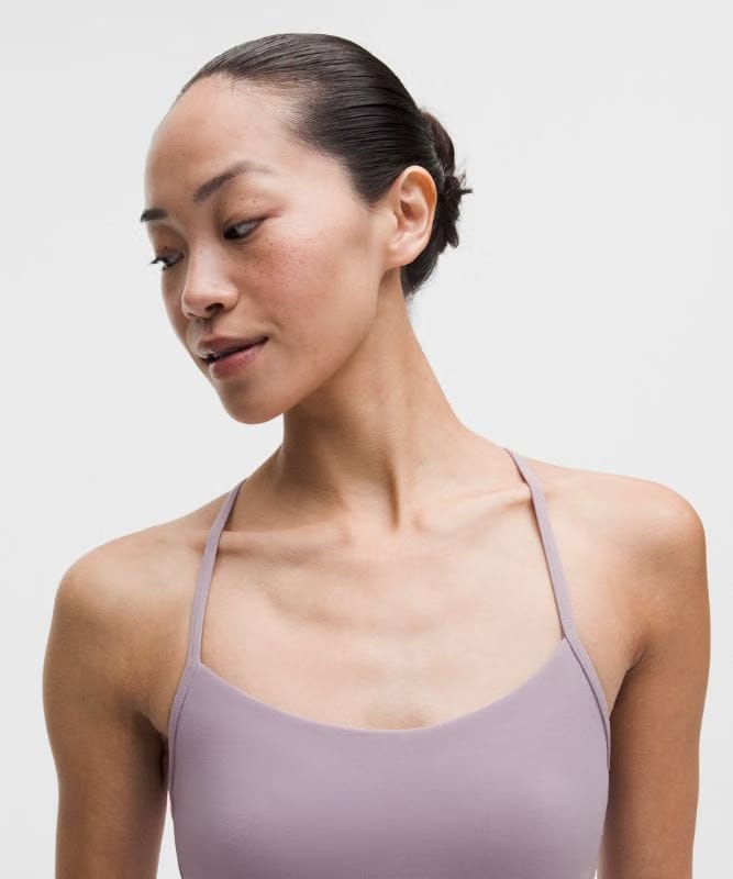 lululemon Flow Y Bra Nulu *Light Support, B/C Cup Asia Fit - Lotus Lavender