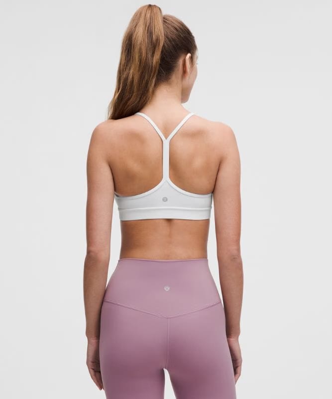 lululemon Flow Y Bra Nulu *Light Support, B/C Cup Asia Fit - White