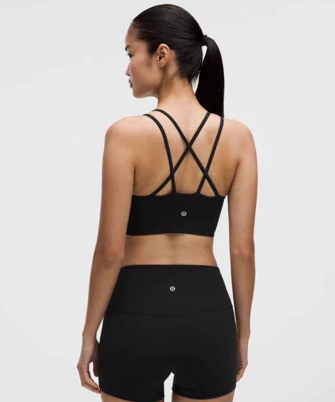 lululemon Like a Cloud Ribbed Longline Bra *Light Support, B/C Cup - Black