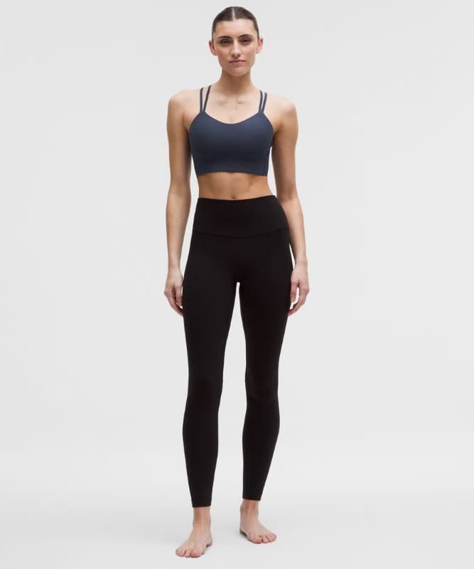 lululemon Like a Cloud Ribbed Longline Bra *Light Support, B/C Cup - Club Blue