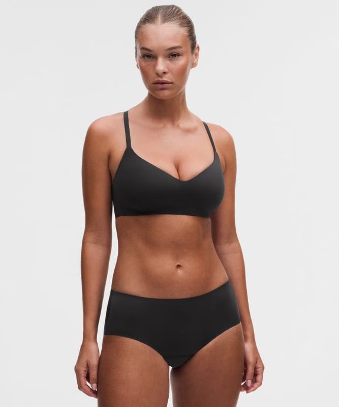 lululemon Wundermost Adjustable T-Shirt Bra *A–DD Cups - Black