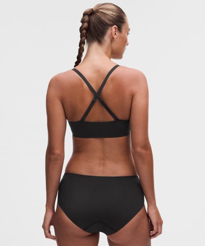 lululemon Wundermost Adjustable T-Shirt Bra *A–DD Cups - Black