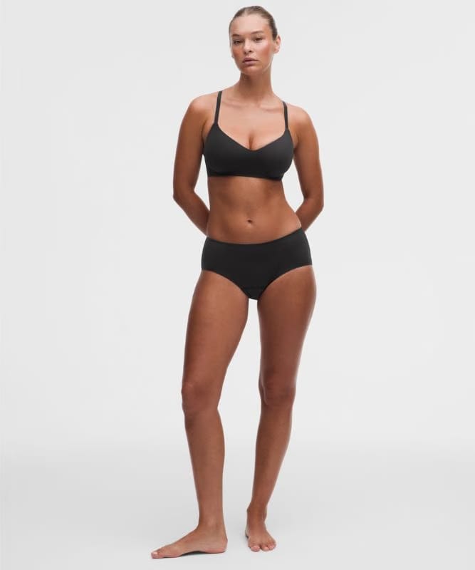 lululemon Wundermost Adjustable T-Shirt Bra *A–DD Cups - Black