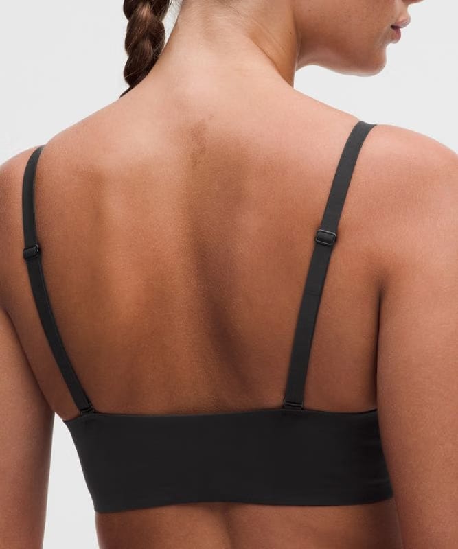 lululemon Wundermost Adjustable T-Shirt Bra *A–DD Cups - Black