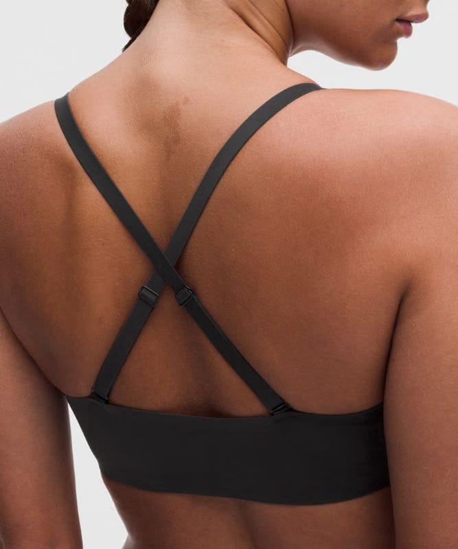 lululemon Wundermost Adjustable T-Shirt Bra *A–DD Cups - Black
