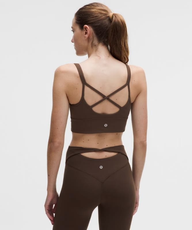 lululemon Align™ Scoop Crossback Ribbed Bra *Light Support, A/B Cup - Light Ivory