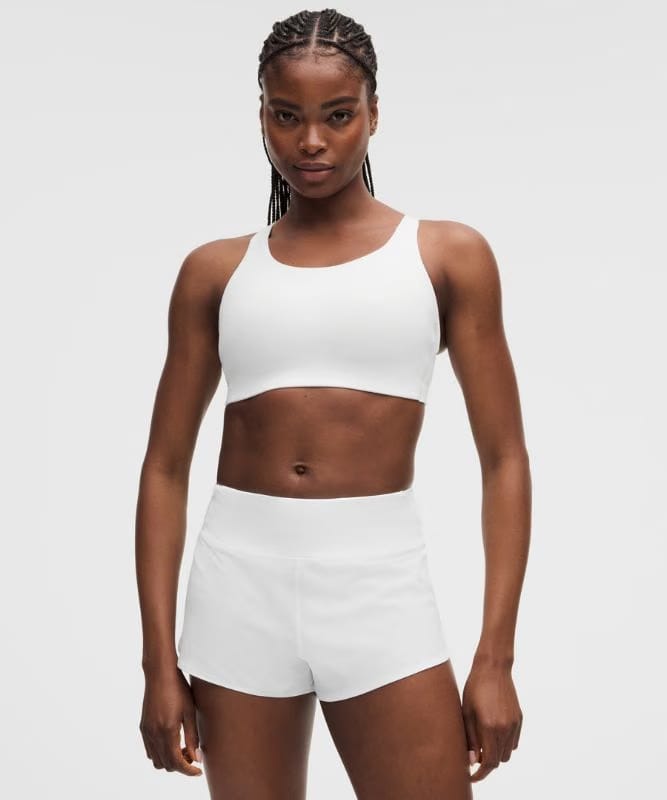 lululemon Energy Bra *High Support, B–G Cups - White