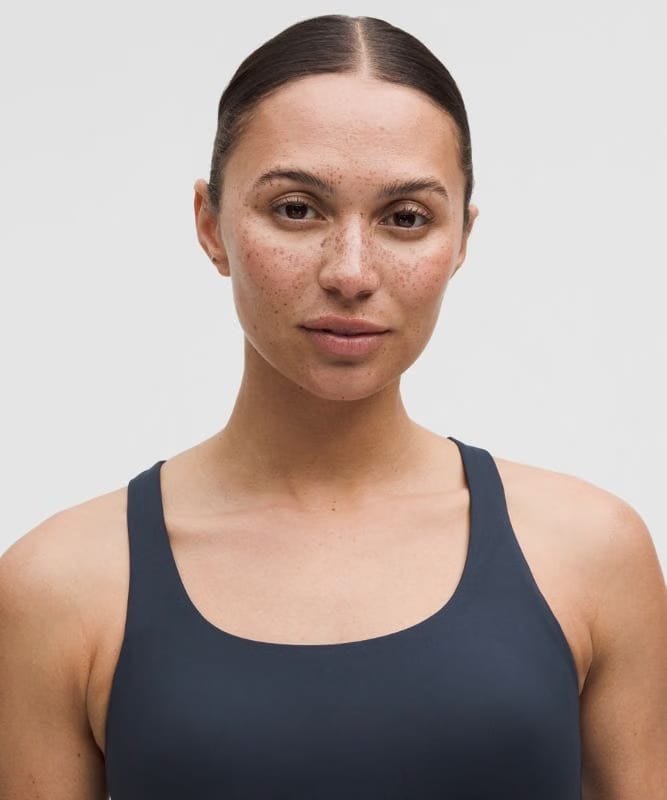 lululemon Energy Bra Medium Support, B-D Cups *Evolve - True Navy