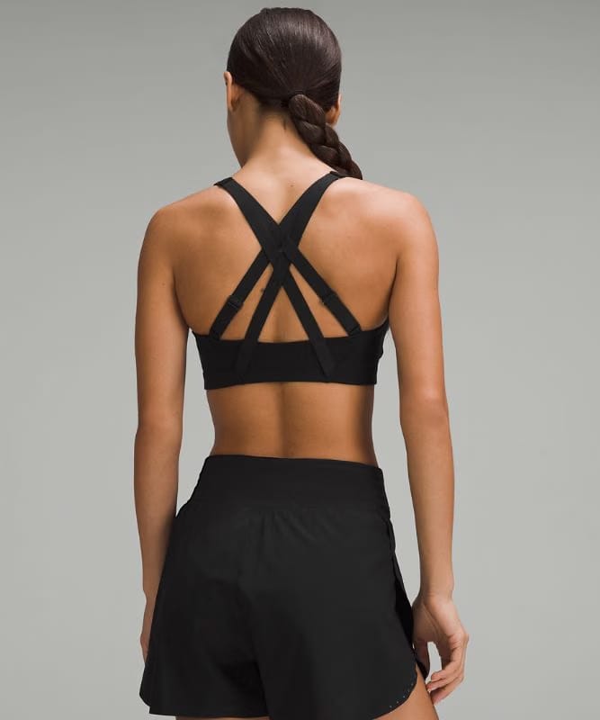 lululemon Energy Zip-Front Bra *High-Support, B–G Cups - Black