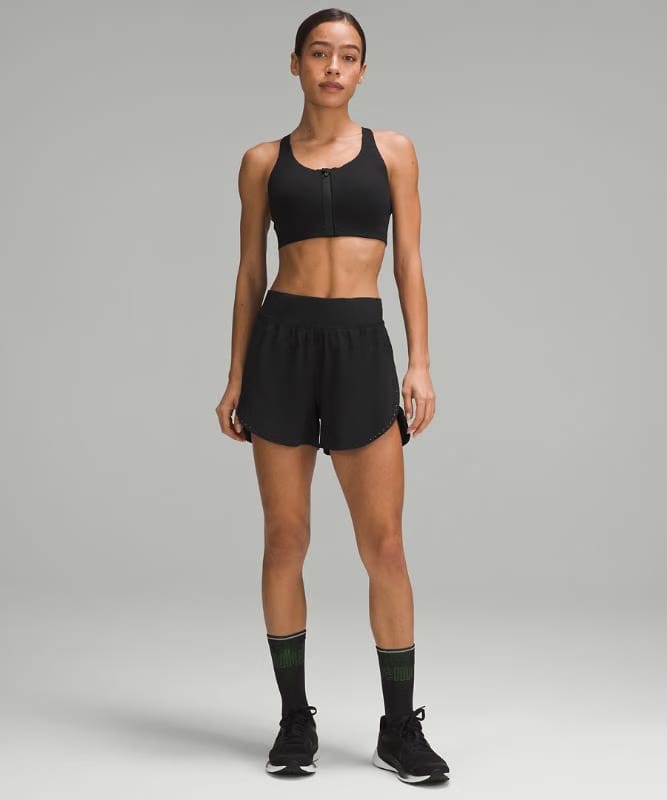 lululemon Energy Zip-Front Bra *High-Support, B–G Cups - Black