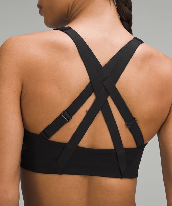 lululemon Energy Zip-Front Bra *High-Support, B–G Cups - Black