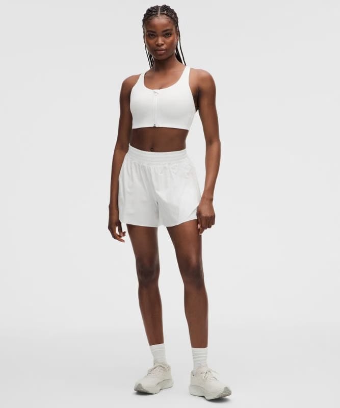 lululemon Energy Zip-Front Bra *High-Support, B–G Cups - White