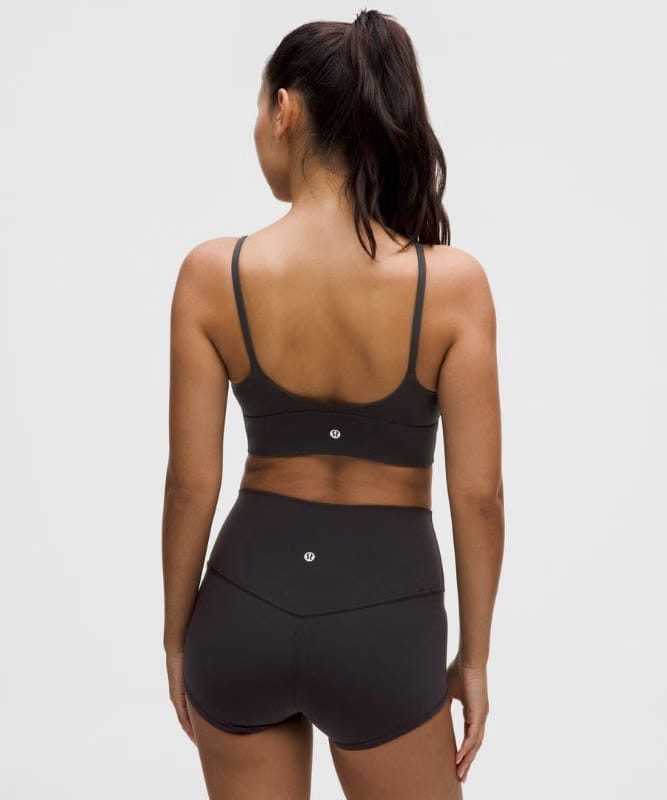 lululemon Focuser High-Neck Bra *Light Support, A/B Cup - Black