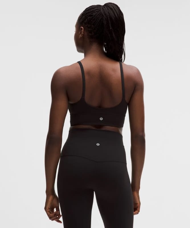 lululemon Focuser High-Neck Bra *Light Support, C/D Cup - Black