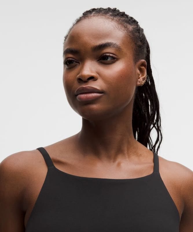 lululemon Focuser High-Neck Bra *Light Support, C/D Cup - Black