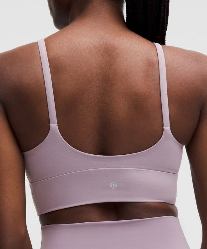 lululemon Focuser High-Neck Bra *Light Support, C/D Cup - Lotus Lavender