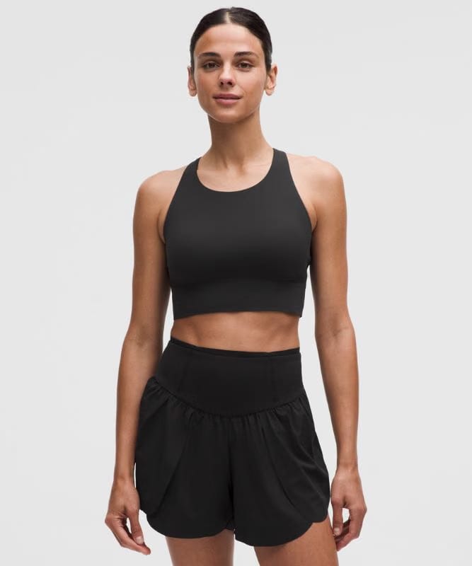 lululemon LightLift Sports Bra *Medium Support, B/C Cup - Black