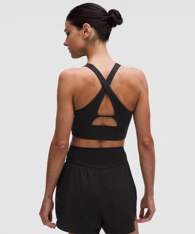 lululemon LightLift Sports Bra *Medium Support, B/C Cup - Black