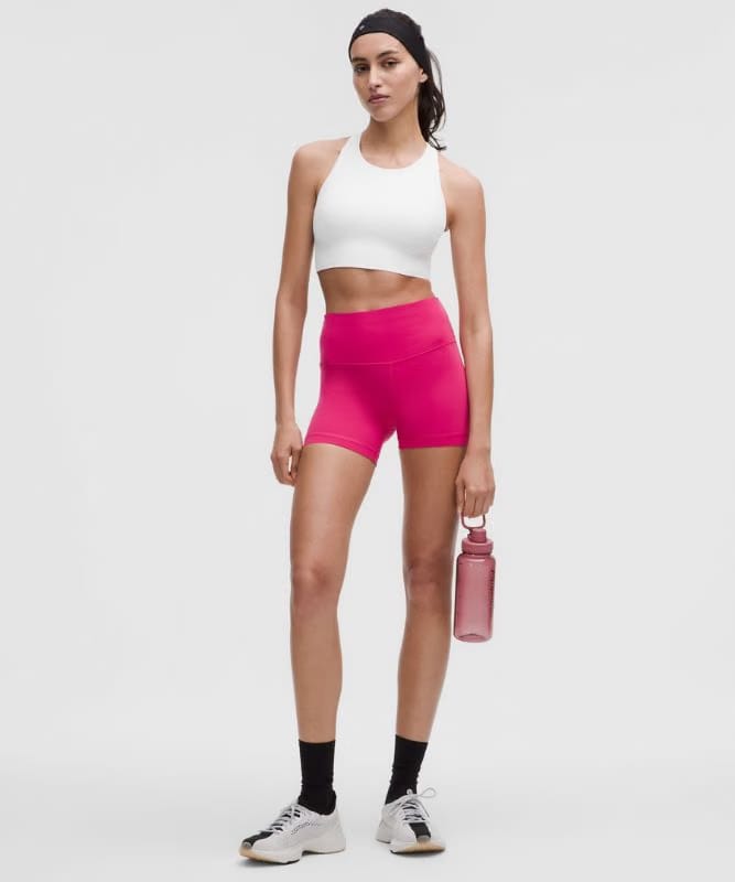 lululemon LightLift Sports Bra *Medium Support, B/C Cup - White