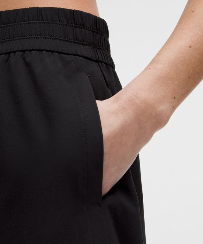 lululemon Breezily Mid-Rise Short 6" - Black