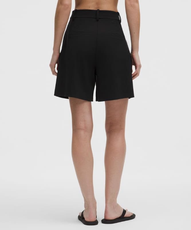 lululemon Daydrift Pleated High-Rise Short 7" - Black