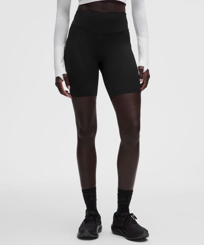 lululemon Fast and Free High-Rise Short 8" *5 Pocket - Black