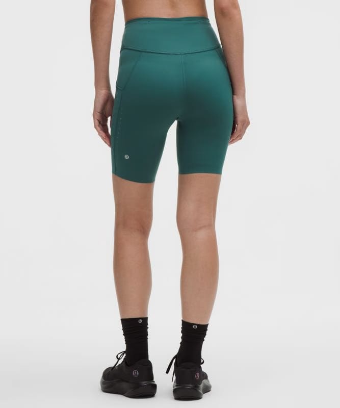 lululemon Fast and Free High-Rise Short 8" *5 Pocket - Deep Marina