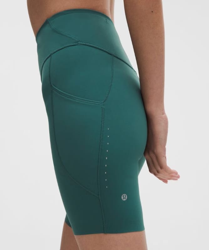 lululemon Fast and Free High-Rise Short 8" *5 Pocket - Deep Marina