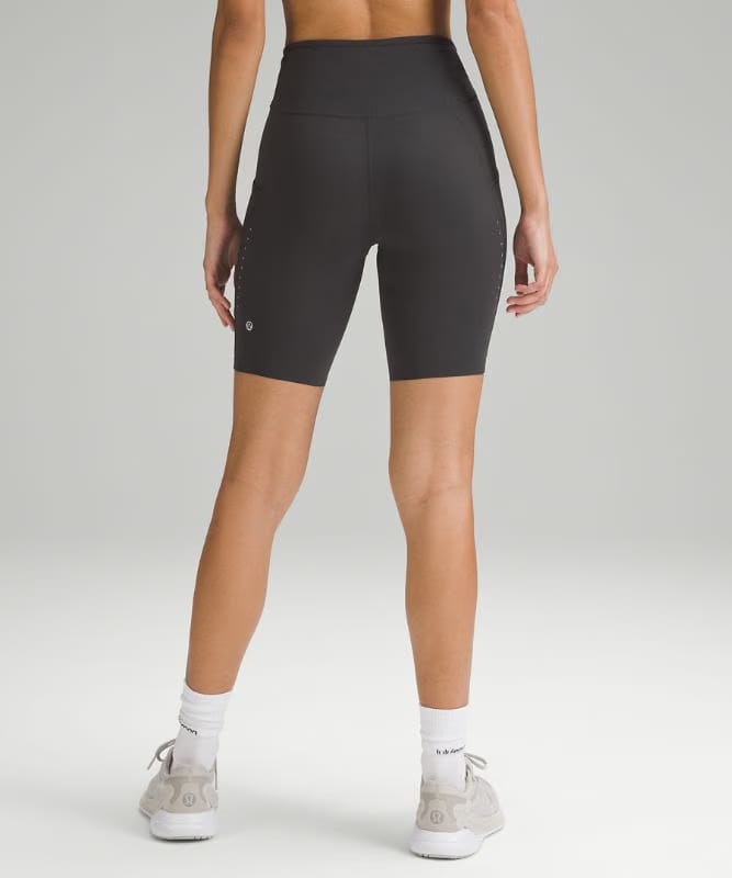 lululemon Fast and Free High-Rise Short 8" *5 Pocket - Graphite Grey