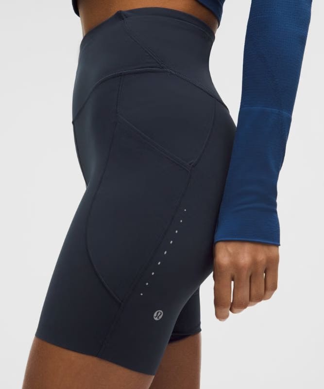 lululemon Fast and Free High-Rise Short 8" *5 Pocket - True Navy