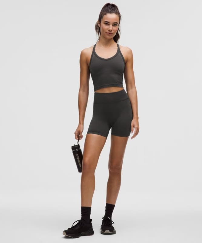 lululemon Get Low High-Rise Training Short 5" - Black/Graphite Grey