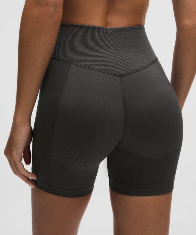 lululemon Get Low High-Rise Training Short 5" - Black/Graphite Grey