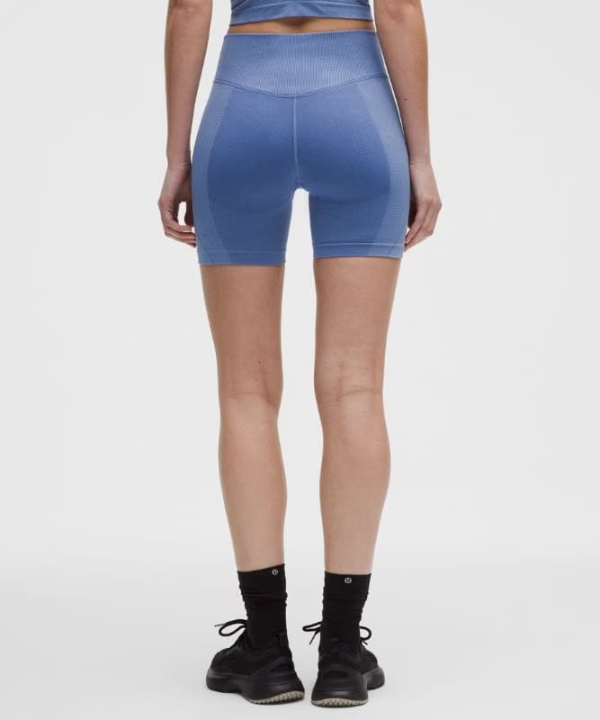 lululemon Get Low High-Rise Training Short 5" - Prep Blue/Brilliant Blue