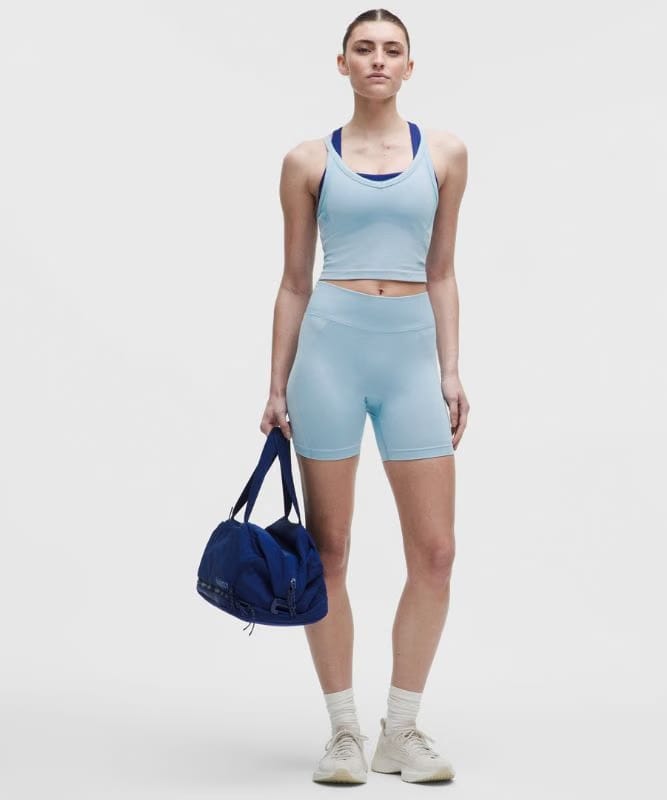 lululemon Get Low High-Rise Training Short 5" - Starch Blue/Summit