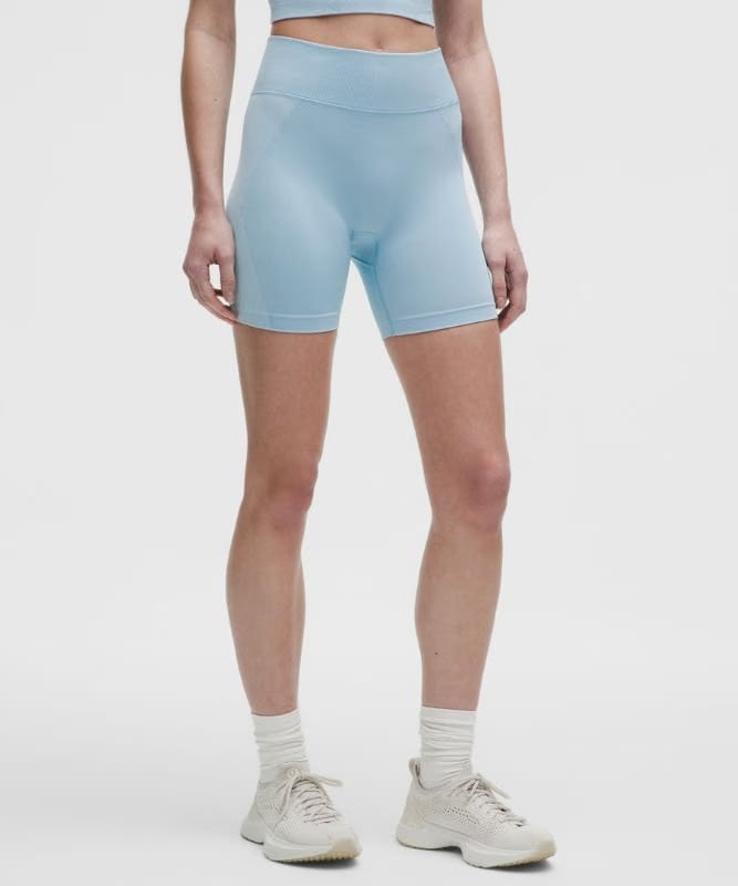 lululemon Get Low High-Rise Training Short 5" - Starch Blue/Summit