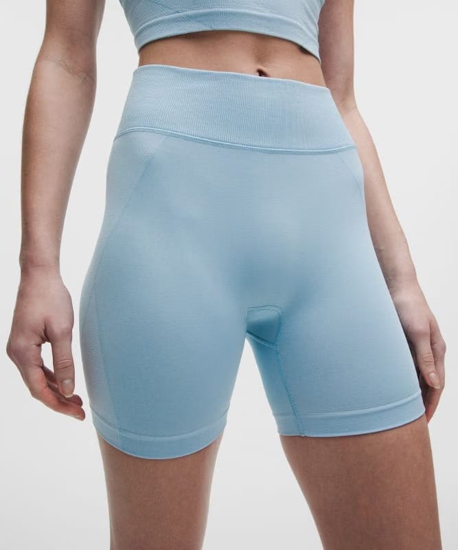 lululemon Get Low High-Rise Training Short 5" - Starch Blue/Summit