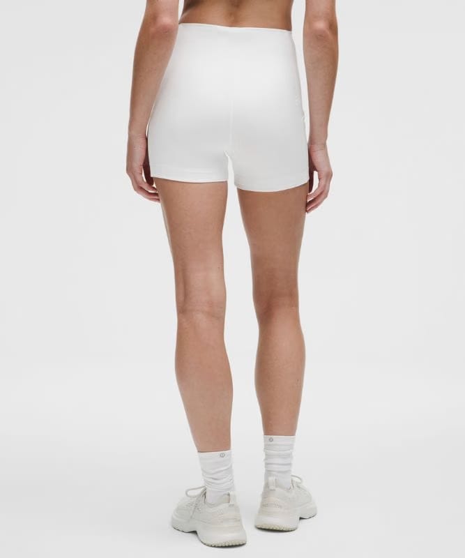 lululemon High-Rise Tennis Layering Short 3.5" - White