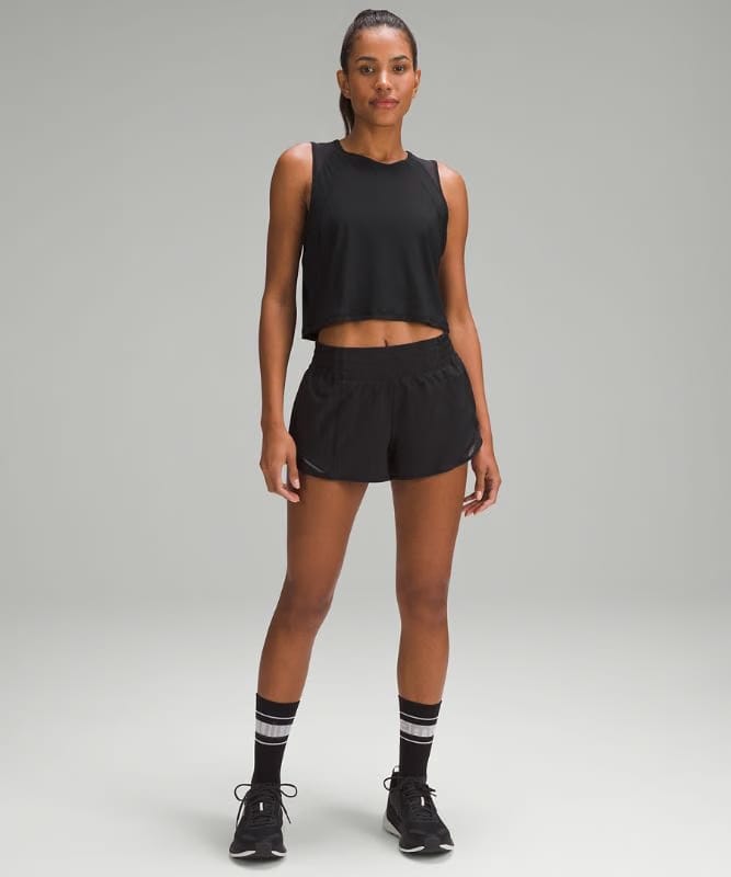 lululemon Hotty Hot High-Rise Lined Short 2.5" - Black