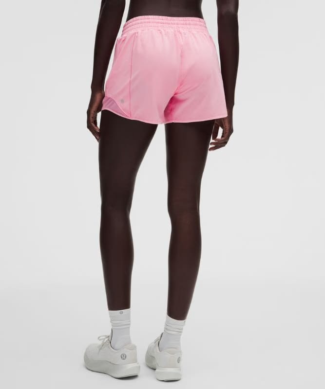 lululemon Hotty Hot High-Rise Lined Short 4" - Dilute Wash Candy Cloud