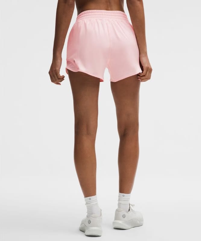lululemon Hotty Hot High-Rise Lined Short 4" - Pink Pearl